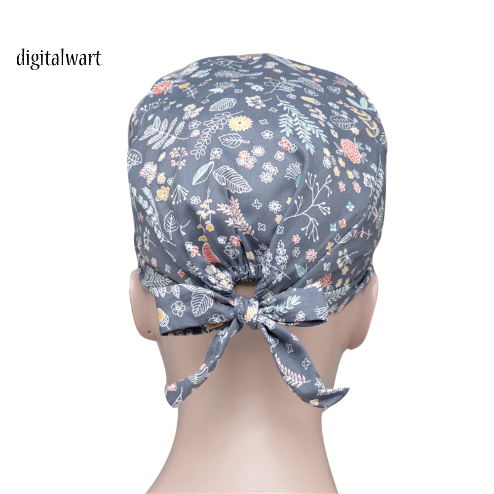 Kỹ Thuật Số| Bộ 2 Mũ Trùm Đầu Hấp Thụ Mồ Hôi In Họa Tiết Hoa / Chấm Bi Tùy Chỉnh Tiện Dụng