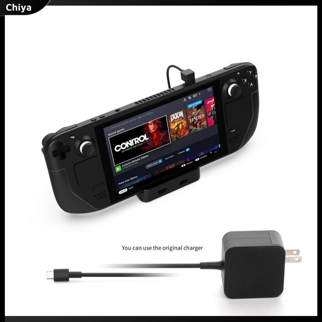 Đế Sạc Type-c Kèm 3 Cổng USB 2.0 Mở Rộng Tiện Dụng