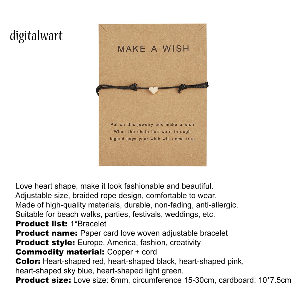 Kỹ Thuật Số| Vòng Đeo Tay Dây Bện Nhiều Màu Sắc Có Thể Điều Chỉnh Kích Thước Dành Cho