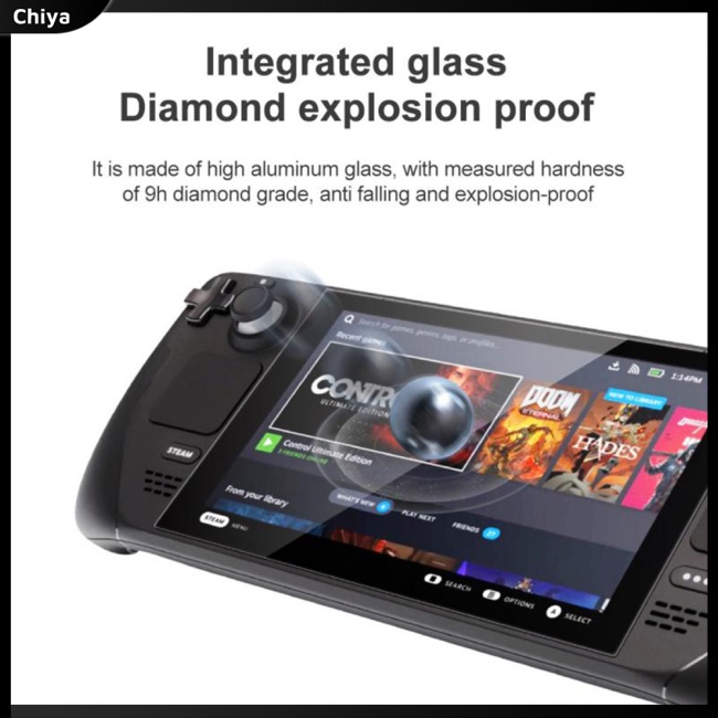 Kính Cường Lực 9h Bảo Vệ Màn Hình Cho ĐiềU KhiểN Trò Chơi Hơi Nước