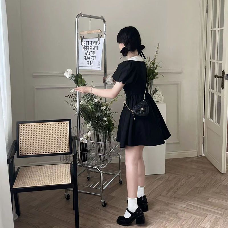 [F &amp; X] Đầm Cổ Búp Bê Phong Cách Pháp Ngọt Ngào Cho Nữ