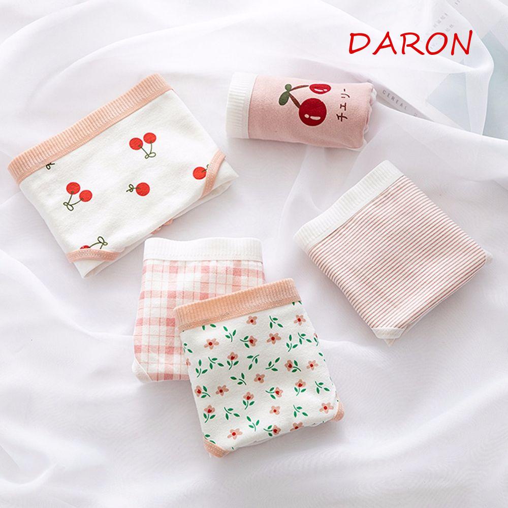 Quần Lót Cotton Lưng Vừa In Họa Tiết Cherry Đáng Yêu Thời Trang Hàn Quốc Cho Nữ