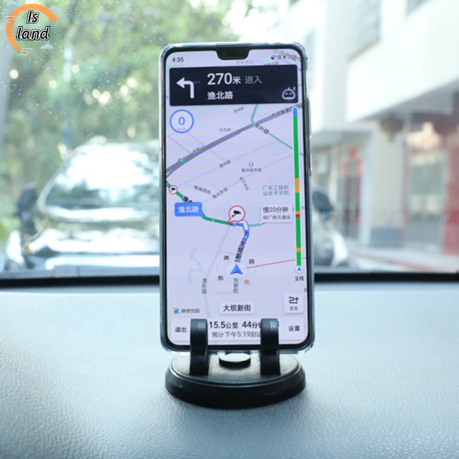 [IS] Giá Đỡ Điện Thoại Di Động Hình Thiên Nga Xoay 360 Độ Có Hai Ngăn Định Vị Và Khe Cắm Điện Thoại