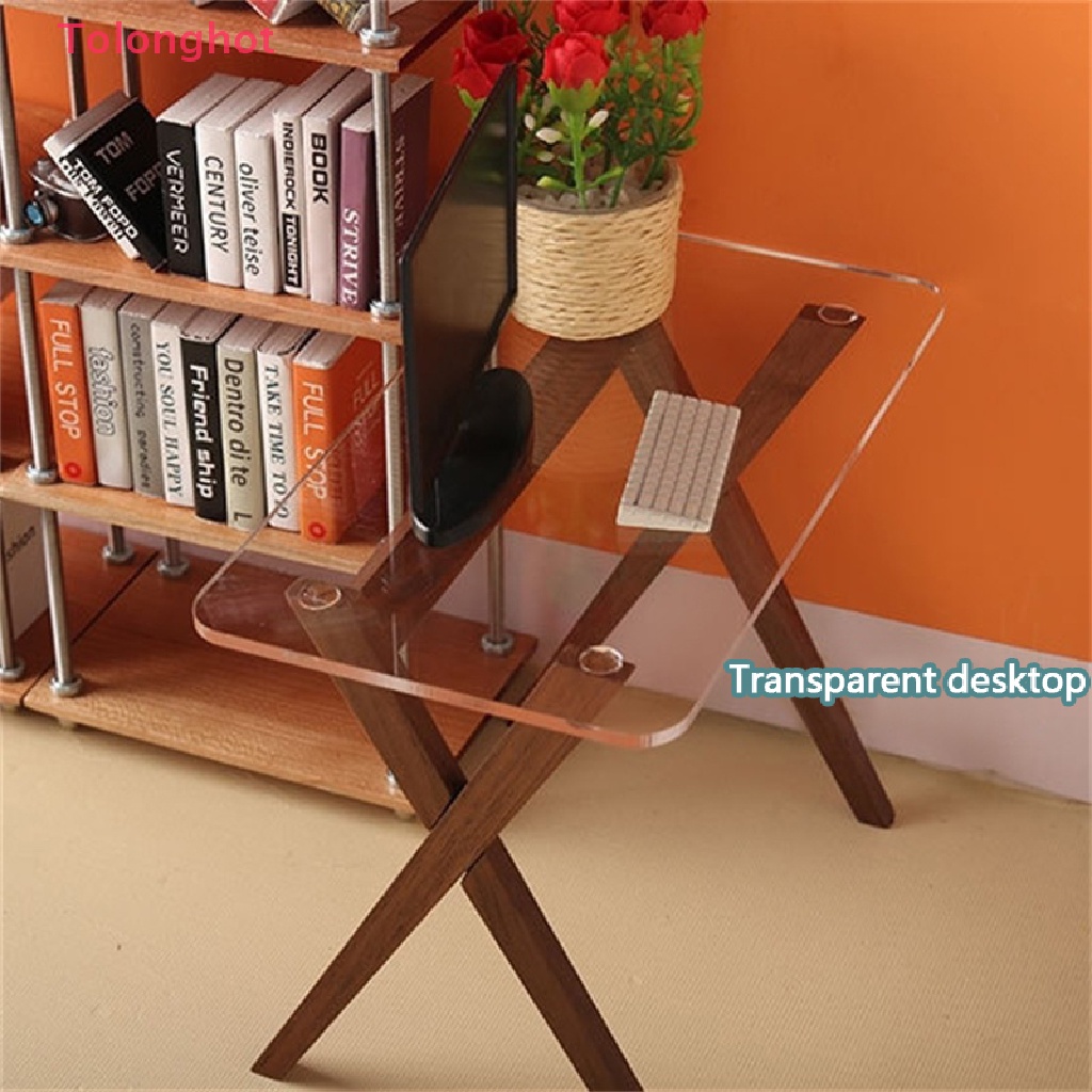 Mô Hình Bàn Ăn Trong Suốt Dùng Trang Trí Nhà Búp Bê Tỉ Lệ 1: 6