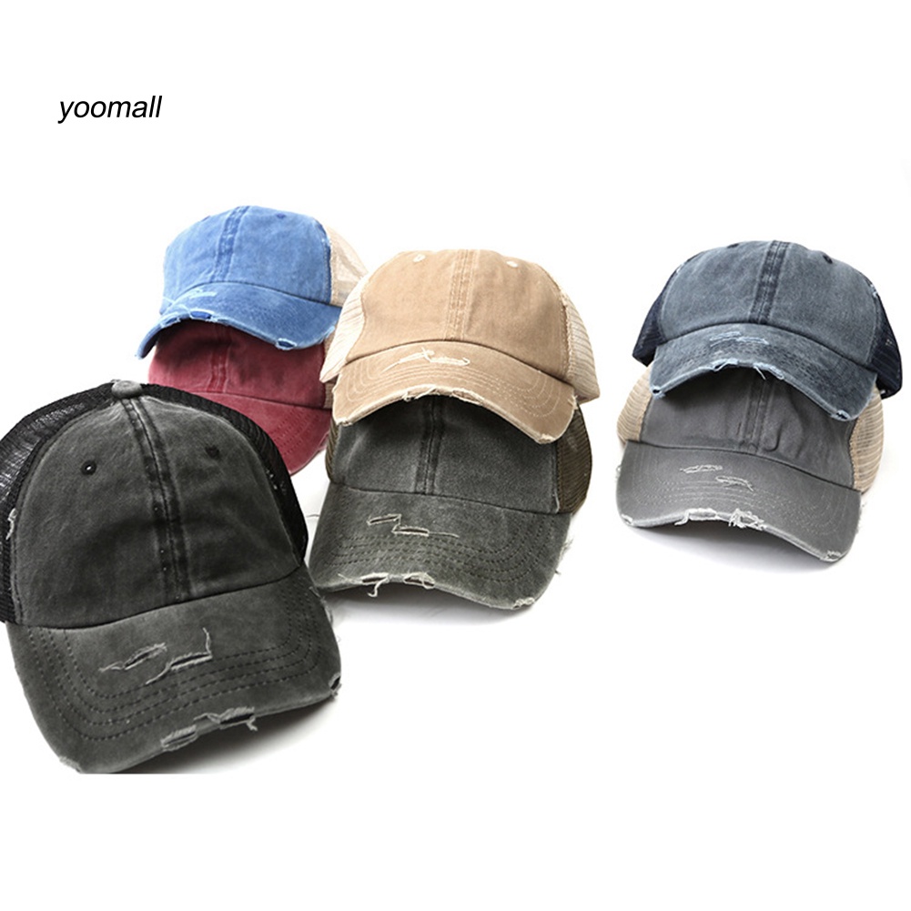 Mũ Lưỡi Trai Thể Thao Chống Tia UV Phối Lưới Thời Trang Mùa Hè