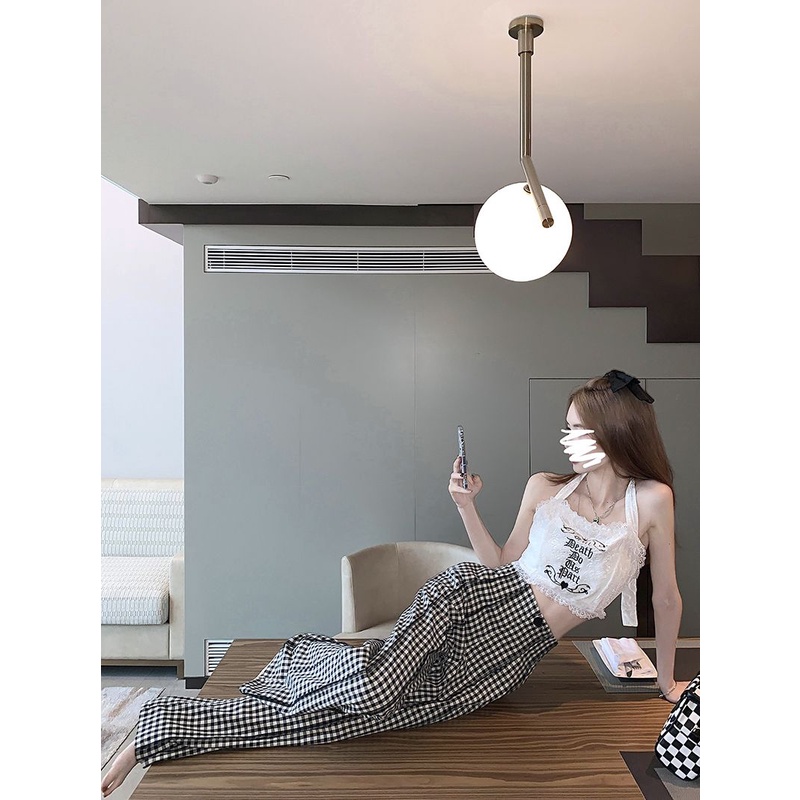 Quần Dài Lưng Cao Ống Rộng Phong Cách Mới Mùa Hè 2023