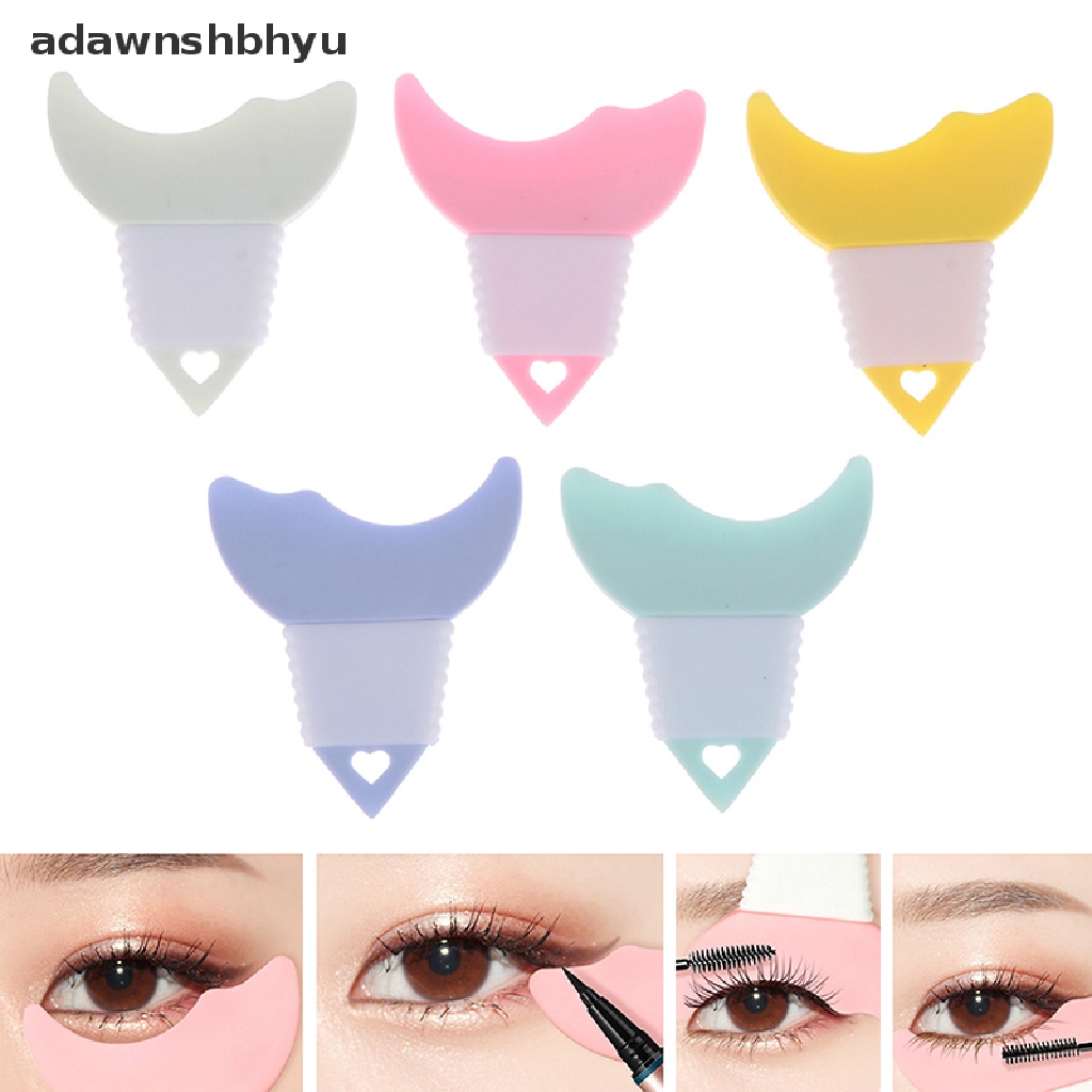 Khuôn Kẻ Mắt Adwnshbhyu Bằng Silicon Có Thể Giặt Lại Tiện Dụng