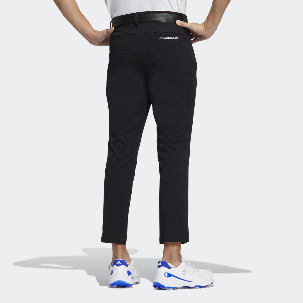 Adidas Đánh gôn Quần Dài Đến Mắt Cá Tiro 3 Sọc Nam Đen HT6852