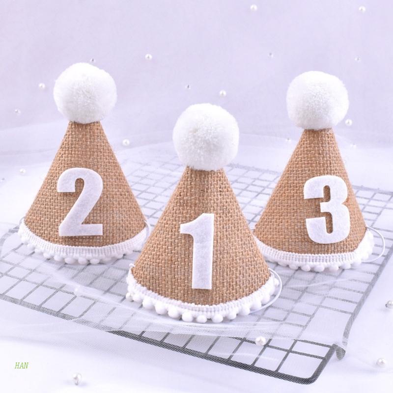 Mũ Vương Miện Đội Sinh Nhật Dành Cho Bé 0-3 Tuổi