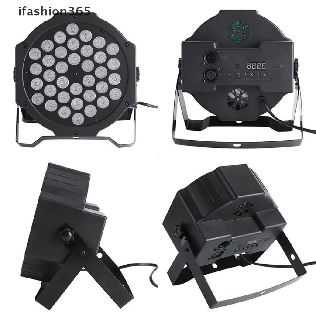 Đèn LED Sân Khấu Ifashion ifashion365 36 Bóng RGB 72W DMX512 Chuyên Dụng Trang Trí Tiệc DJ