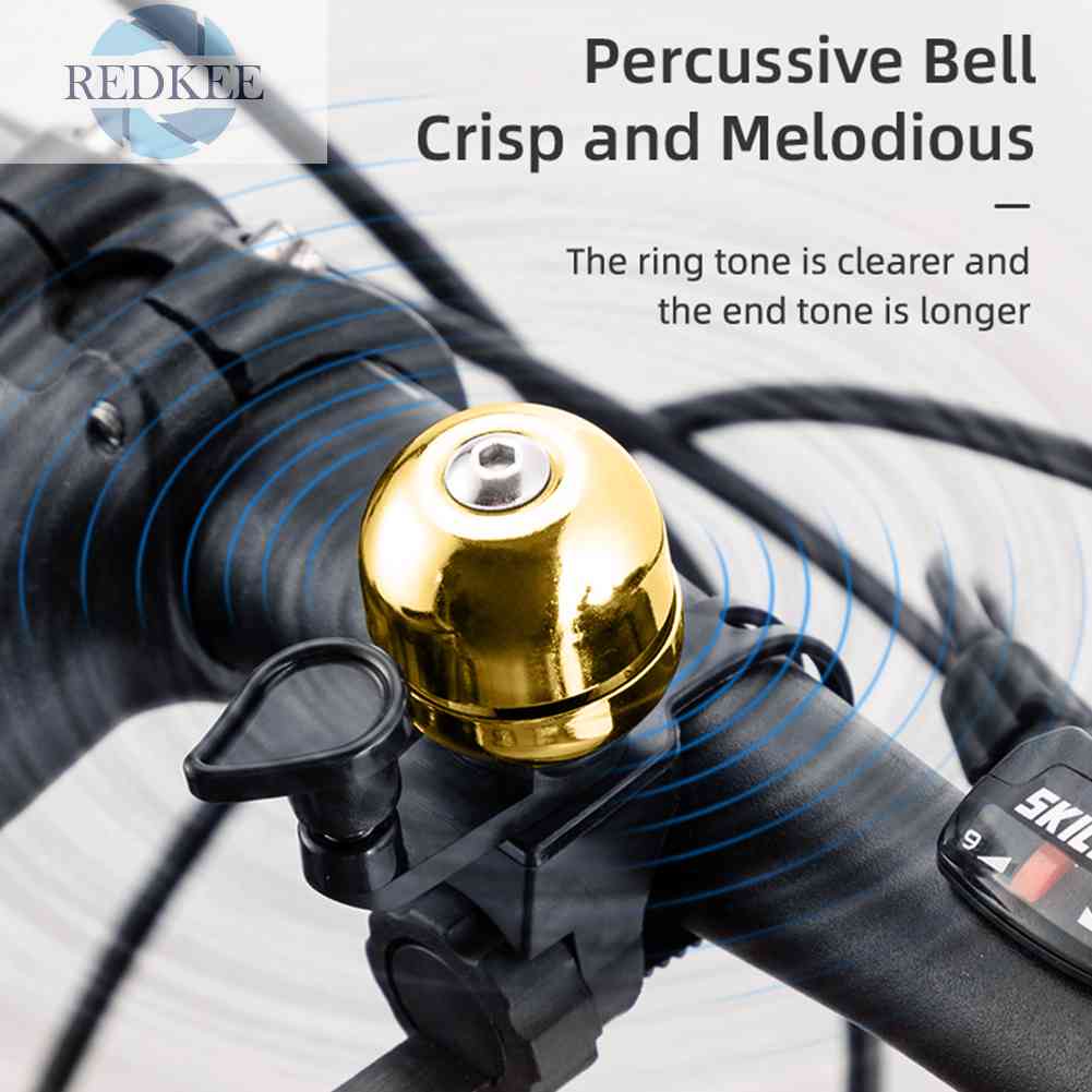 Chuông Cảnh Báo Gắn Tay Lái Xe Đạp Phong Cách Retro