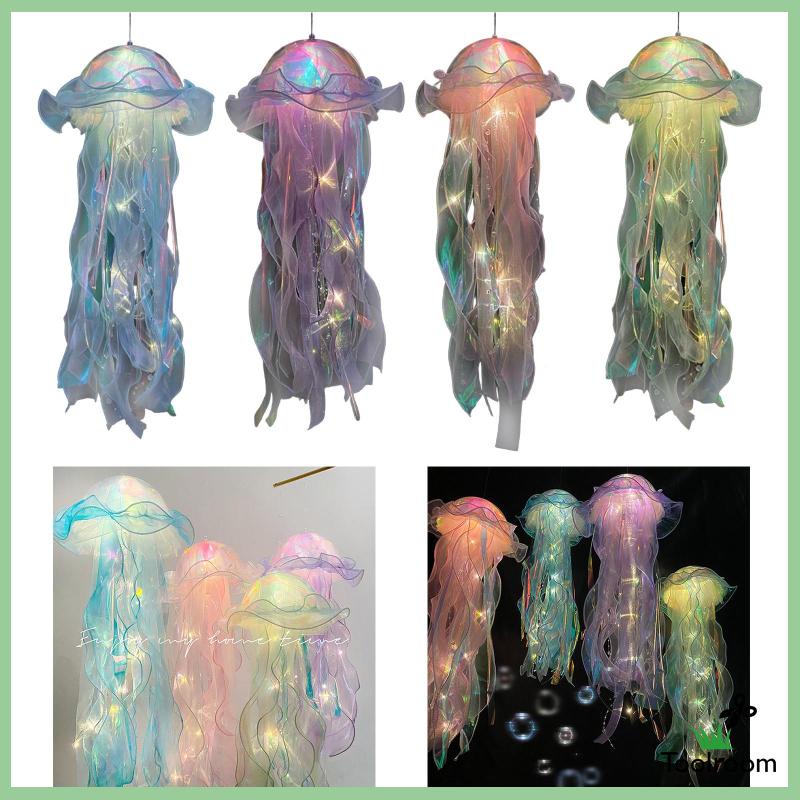 [Toolroom] Đèn Lồng Sứa Biển DIY Cho Phòng Ngủ Màu Xanh Dương