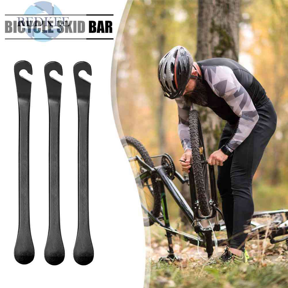 3 Dụng Cụ Tháo Lốp Xe Đạp Bằng Thép Màu Đen