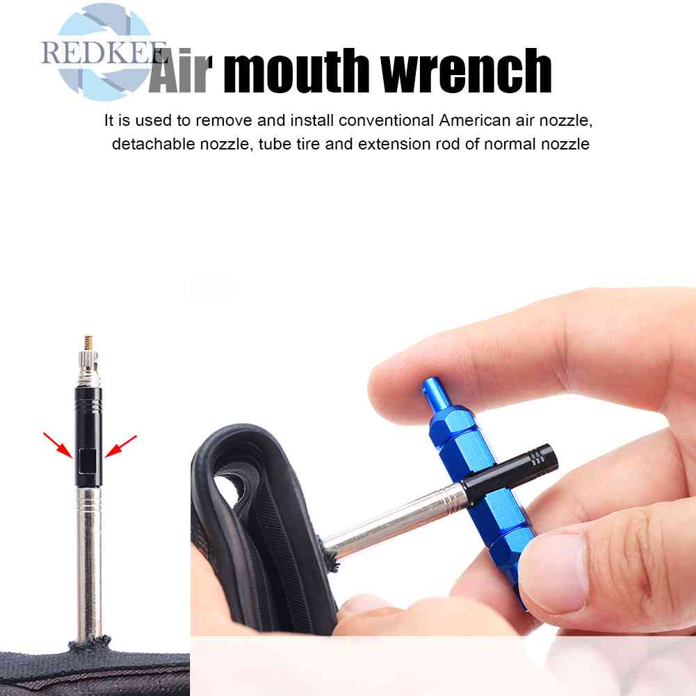 Dụng Cụ Tháo Lắp Lõi Van Xe Đạp Leo Núi Bằng Nhôm