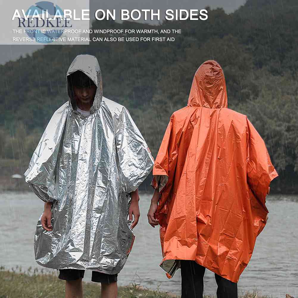 5 / 4 / 3 / 2 / 1 Áo Mưa Poncho PE Dày Dặn Dùng Khi Đi Xe Đạp / Câu Cá / Cắm Trại