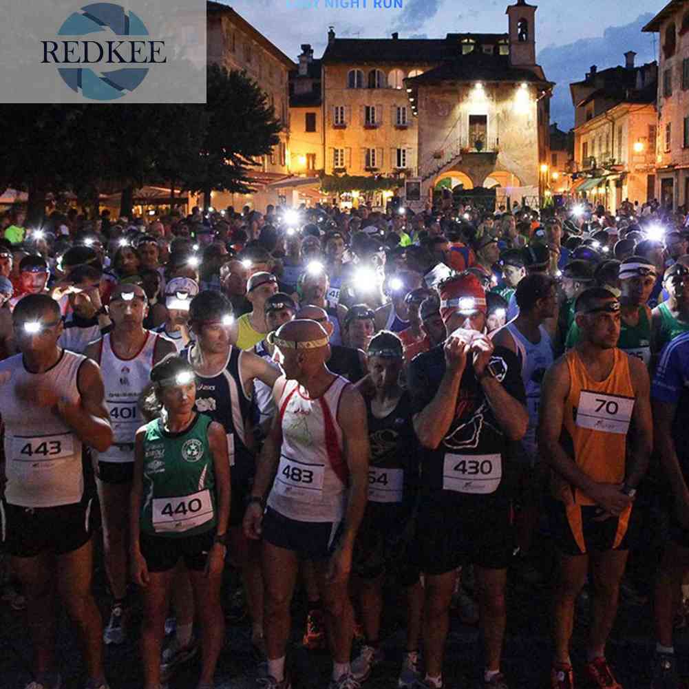 Đèn Pin Đeo Trán Bóng LED Cảnh Báo An Toàn