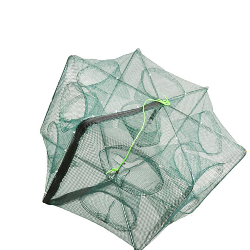 Lồng Lưới Bắt Cá 16 Lỗ Gấp Gọn Tiện Lợi