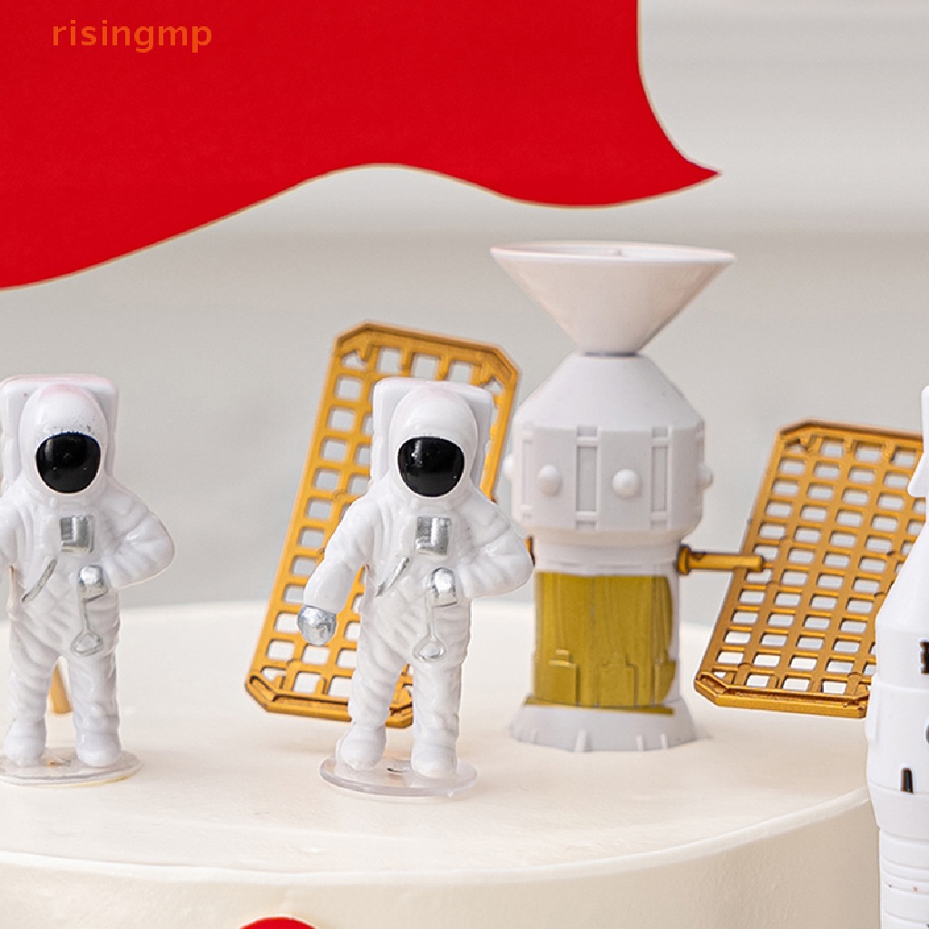 1 Bộ Đồ Chơi Mô Hình Tên Lửa Phi Hành Gia Vệ Tinh Không Gian