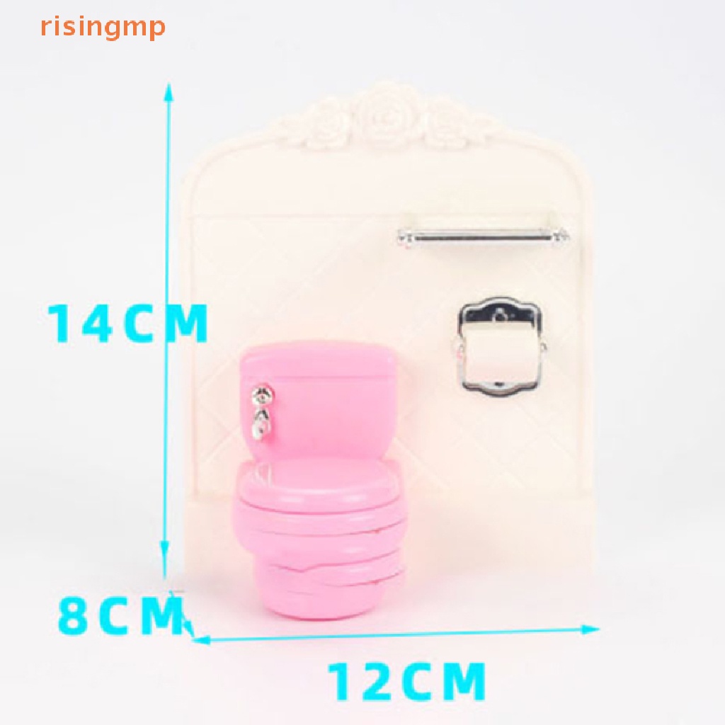 Đồ Nội Thất Phòng Tắm / Nhà Hàng Trang Trí Nhà Búp Bê Tỉ Lệ 1: 12