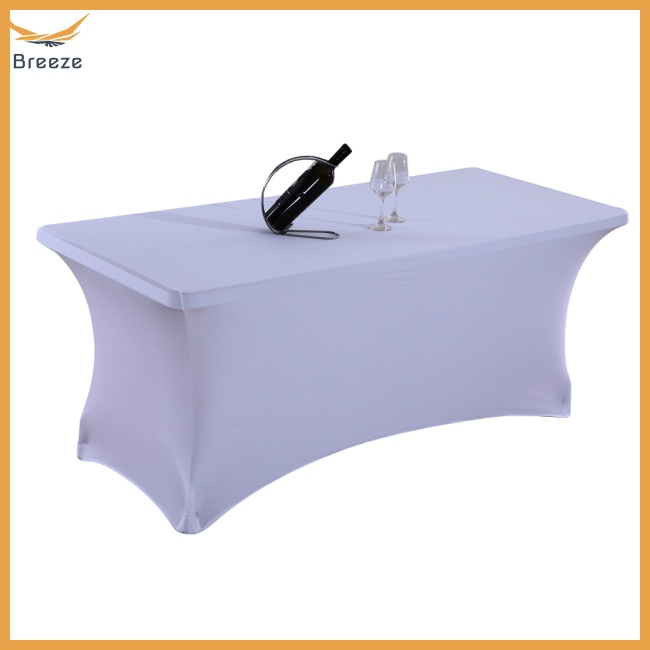 Khăn Trải Bàn Co Giãn Chống Rách Chống Nhăn Màu Sắc Trơn Dành Cho Tiệc Cưới / Sinh Nhật