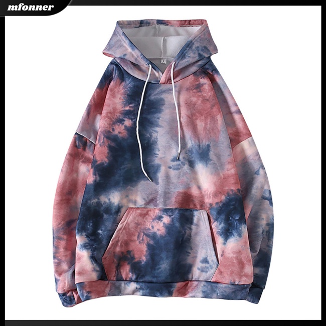 Áo Hoodie Nhuộm Màu Thời Trang Thu Đông Cho Nữ