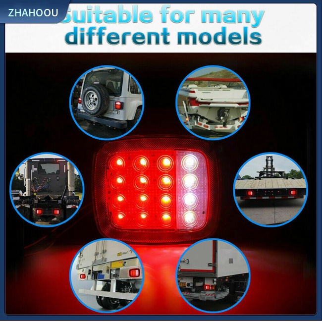 ☃Phụ Kiện Trang Trí Nhà Cửa Độc Đáo Sáng Tạo☃ Set 2 Đèn Led Phanh Xe Hơi Tj 07-17 Old Ej