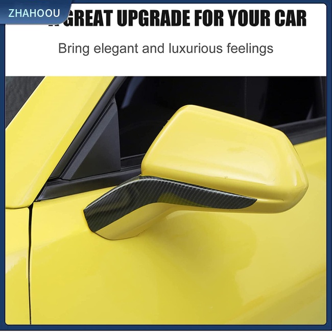 ☃Nhà Cửa☃ 1 Cặp Miếng Dán Trang Trí Gương Chiếu Hậu Cho Xe Hơi Chevrolet Camaro 2017 +