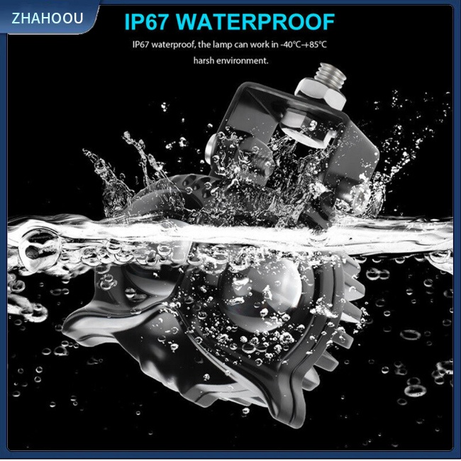 ☃Nhà Cửa☃ Set 2 Đèn Pha Led Chiếu Sương Mù Hai Màu Sắc Hình Chim Cú Dành Cho Xe Mô Tô