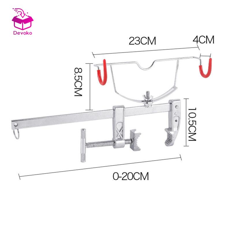 Giá đỡ cần câu Devoko bằng kim loại chống trượt hỗ trợ điều chỉnh cho câu cá ngoài/ biển/ nước ngọt