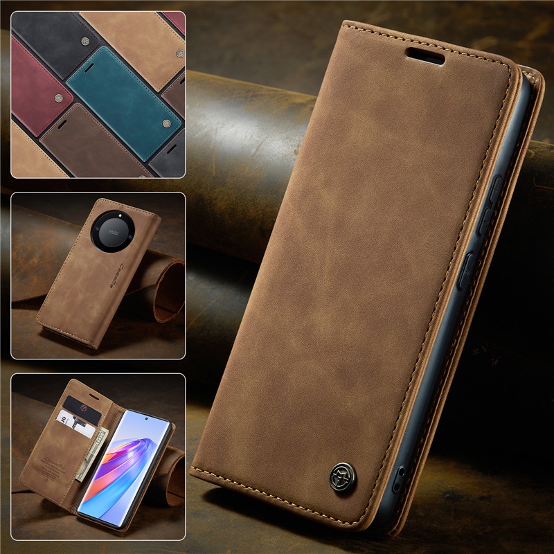 Ốp Điện Thoại Da Nắp Gập Kiểu Ví Dành Cho Huawei P60 Art P50 P40 Pro Honor X40 80 Pro