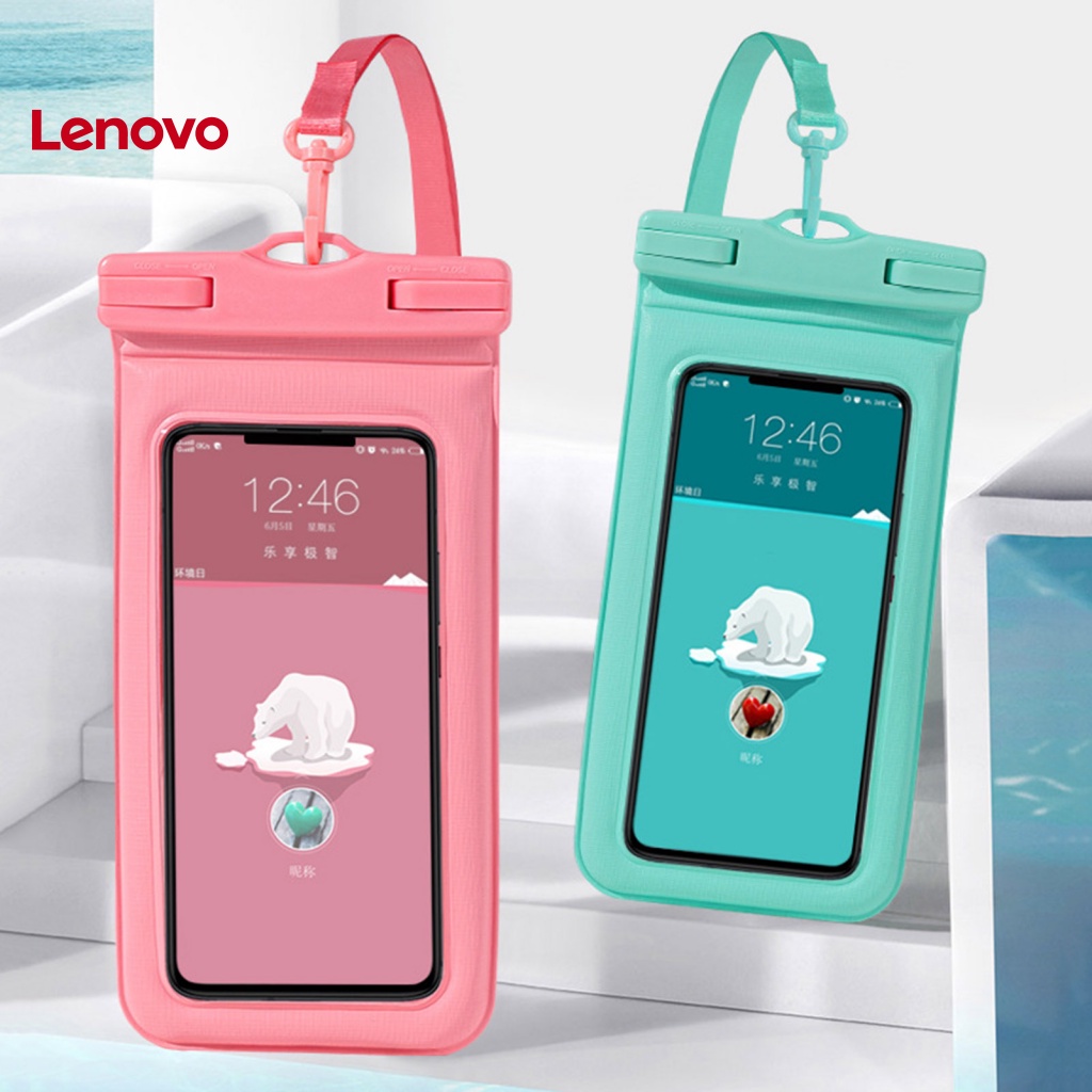 Túi đựng điện thoại LENOVO chống thấm nước họa tiết hoa hướng dương có thể chạm màn hình cảm ứng