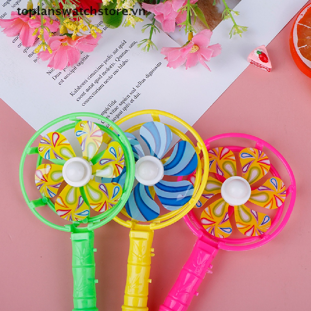 Set 3 Chong Chóng Đồ Chơi Bằng Nhựa Cho Bé