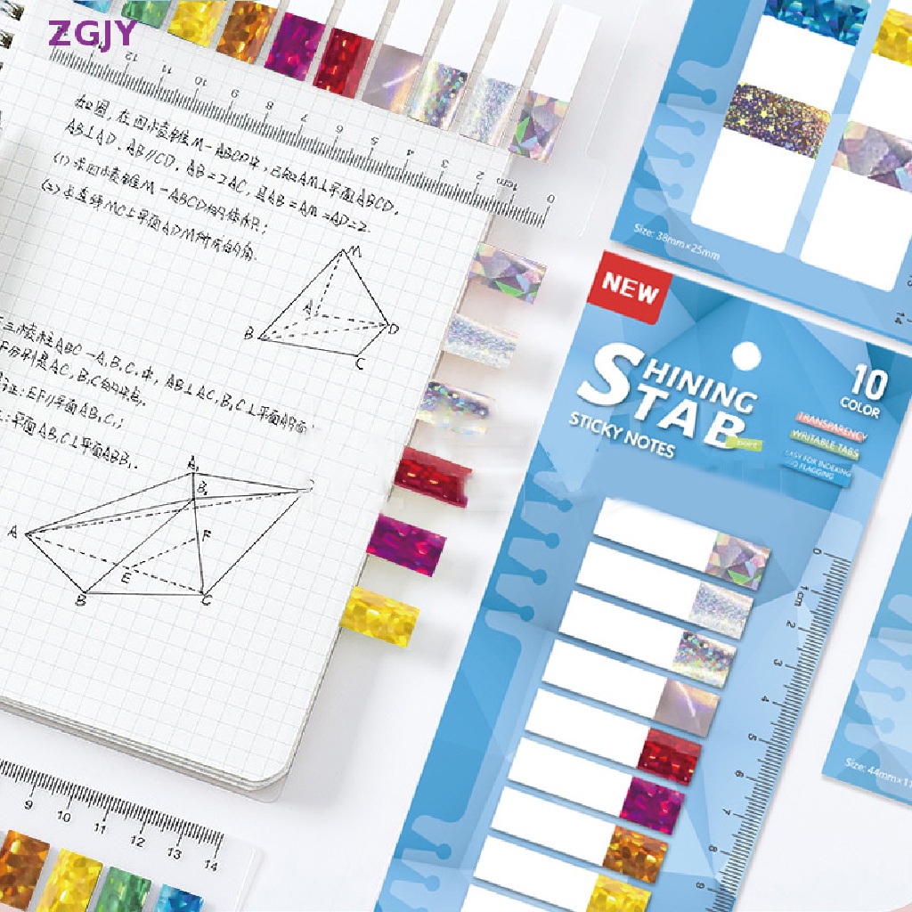 80 / 200 Giấy Ghi Chú Trong Suốt Nhiều Màu Mới