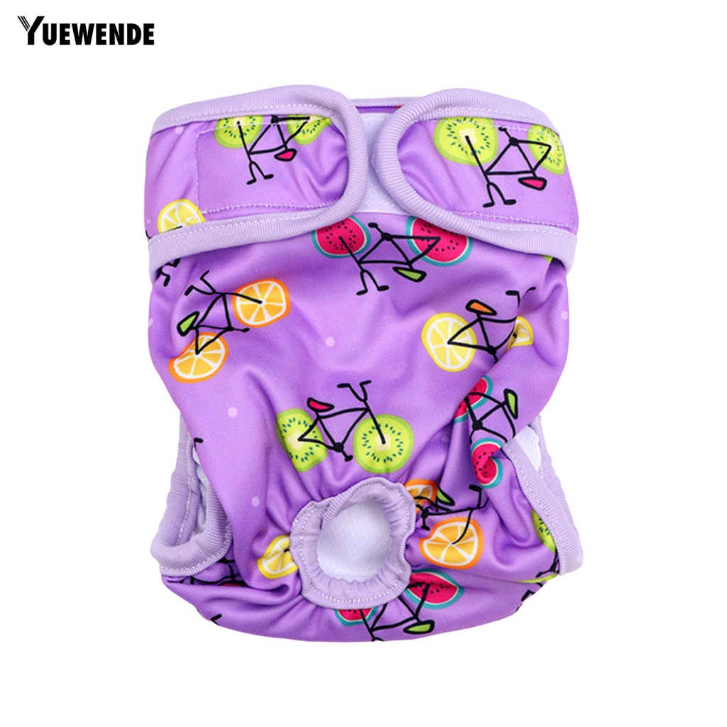 Quần Lót Thấm Hút Tốt In Họa Tiết Trái Cây Dễ Thương Tùy Chỉnh Tiện Dụng Cho Thú Cưng