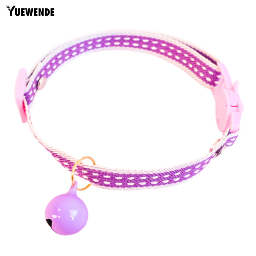 Vòng Cổ Có Chuông Màu Sắc Tươi Sáng Dành Cho Thú Cưng