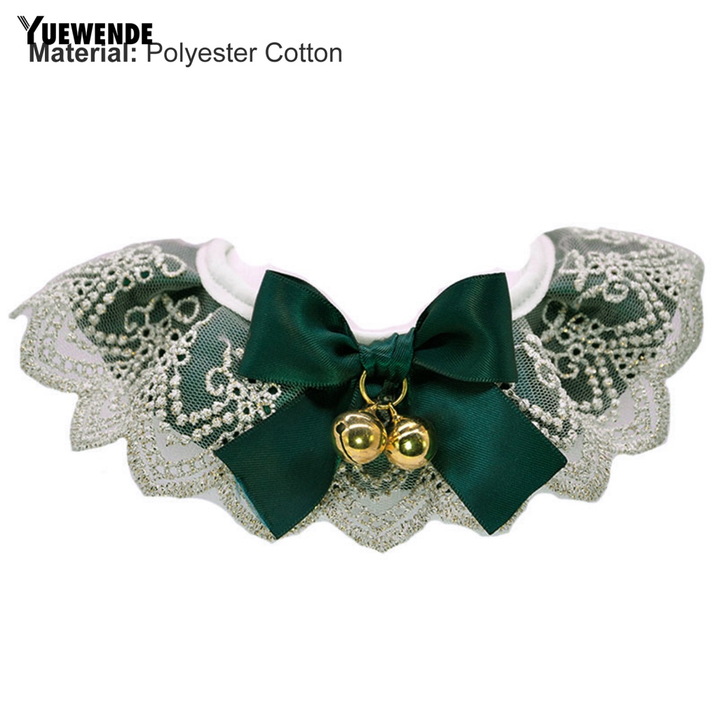 Yếm Ăn Mềm Mại Có Chuông Và Nơ Dành Cho Thú Cưng