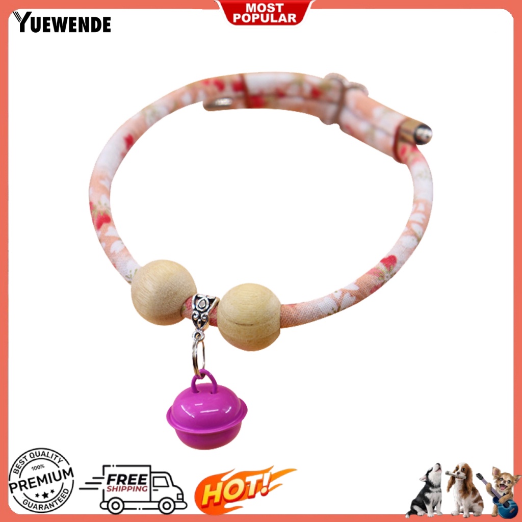 Vòng Cổ Cắm Trại Gắn Chuông Có Thể Điều Chỉnh Kích Thước Cho Thú Cưng