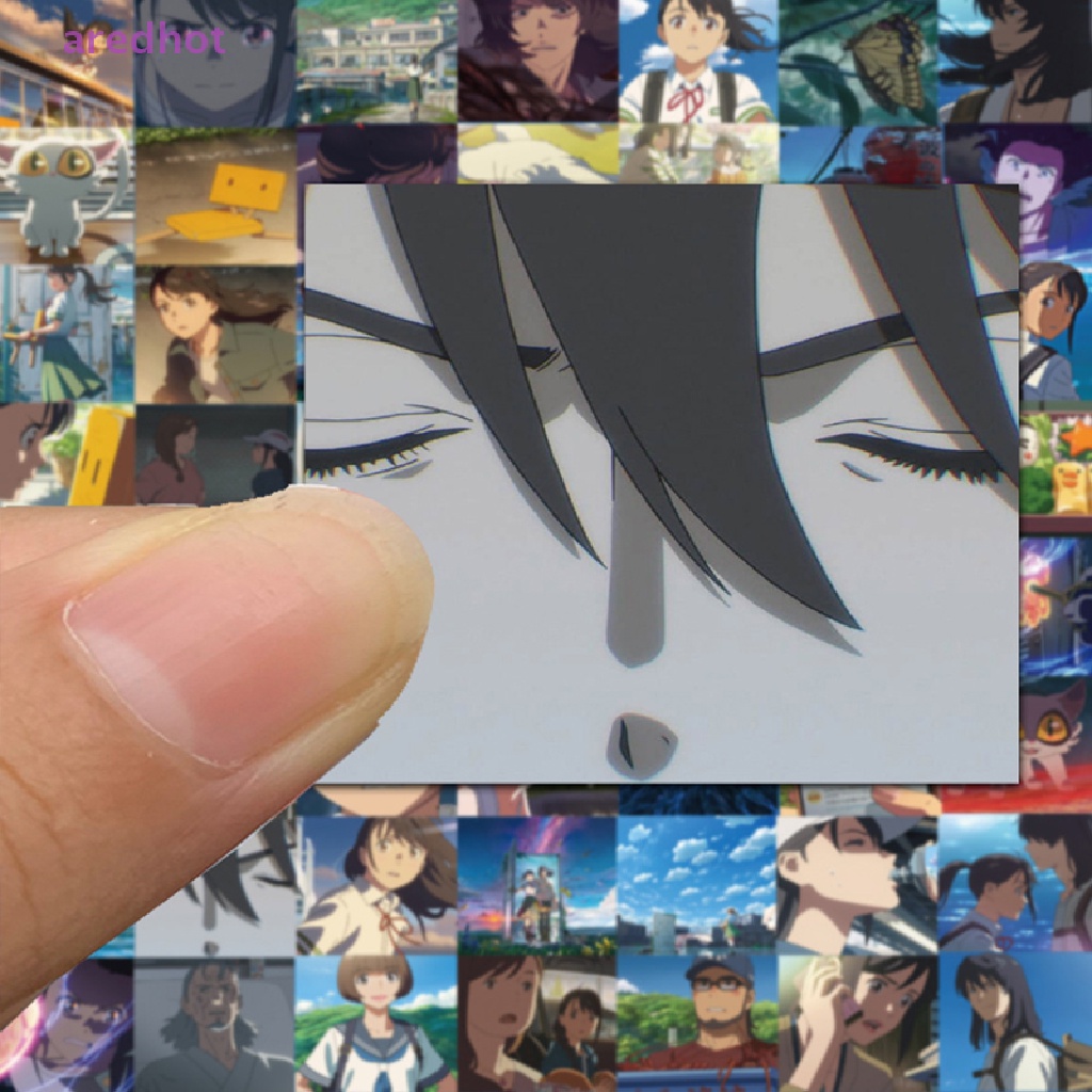 Bộ 62 Miếng Dán Hoạt Hình Dùng Trang Trí Sổ Tay / Hành Lý / Laptop Phong Cách Vintage Mới