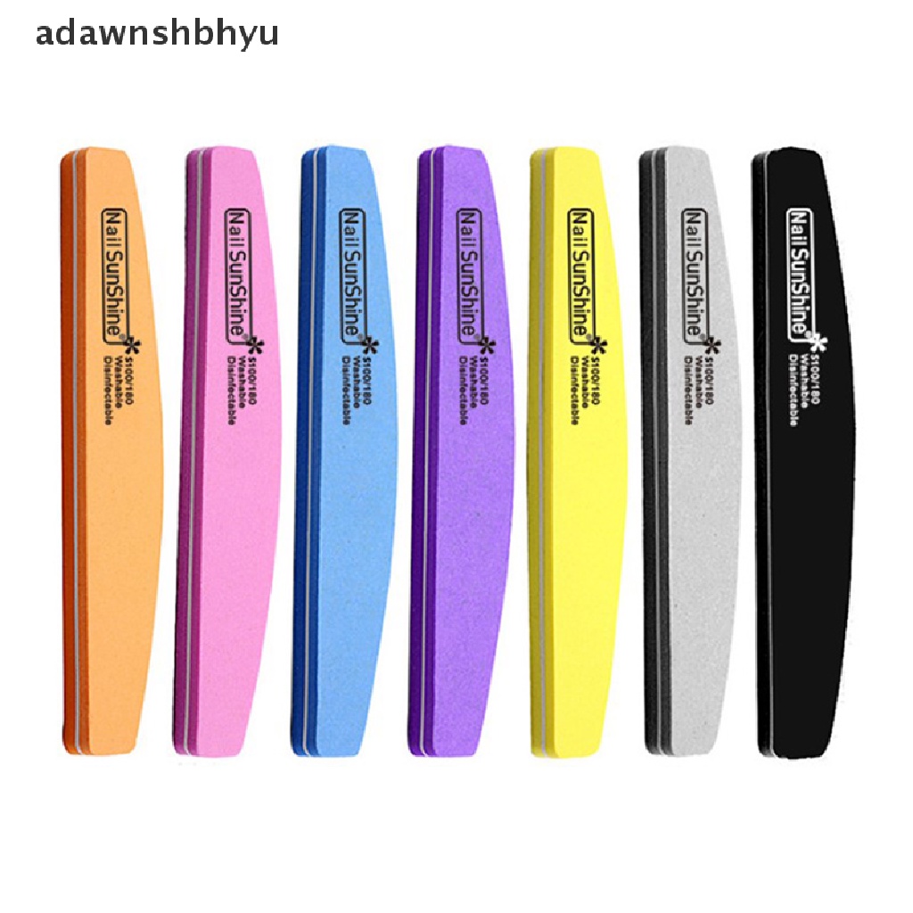 Set 10 Miếng Xốp Nhám Đánh Bóng Móng Tay 100 / 180