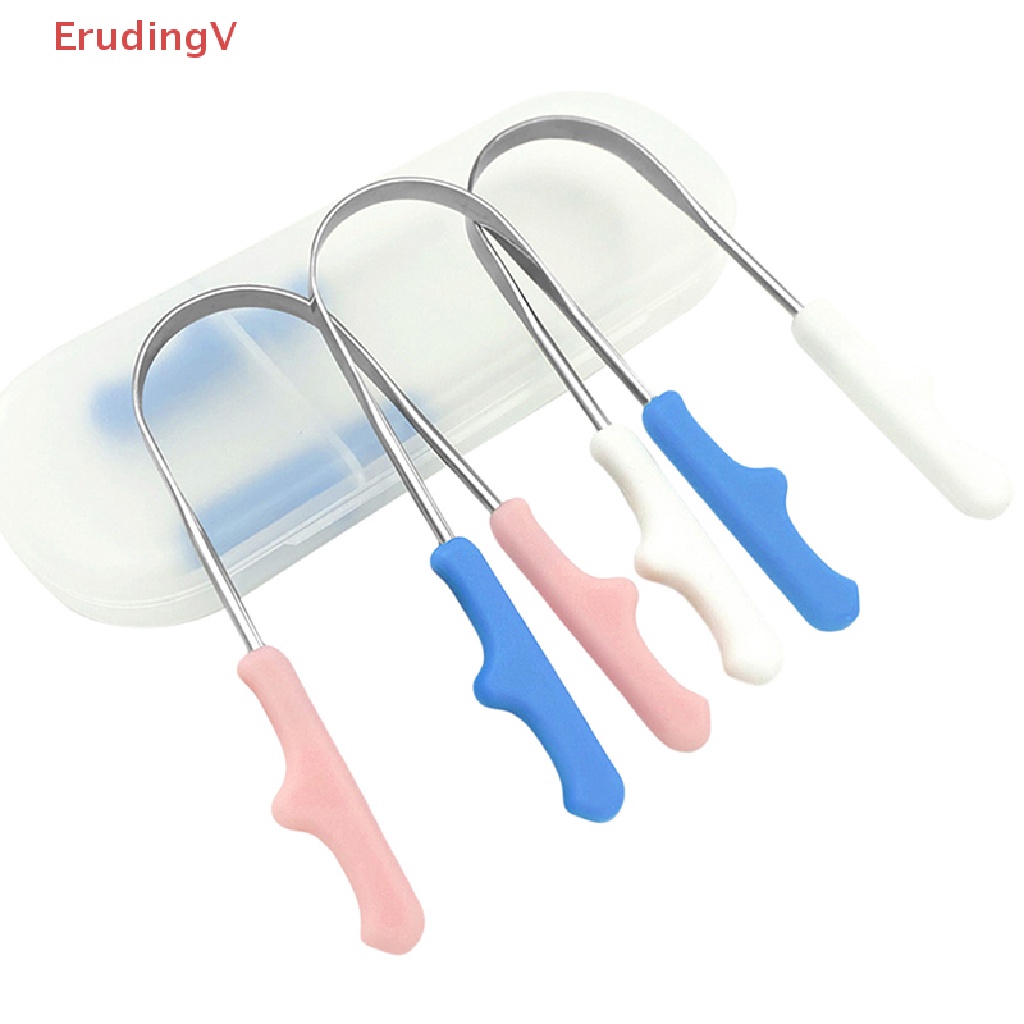 Dụng Cụ Nạo Vệ Sinh Lưỡi Bằng Thép Không Gỉ Tiện Dụng