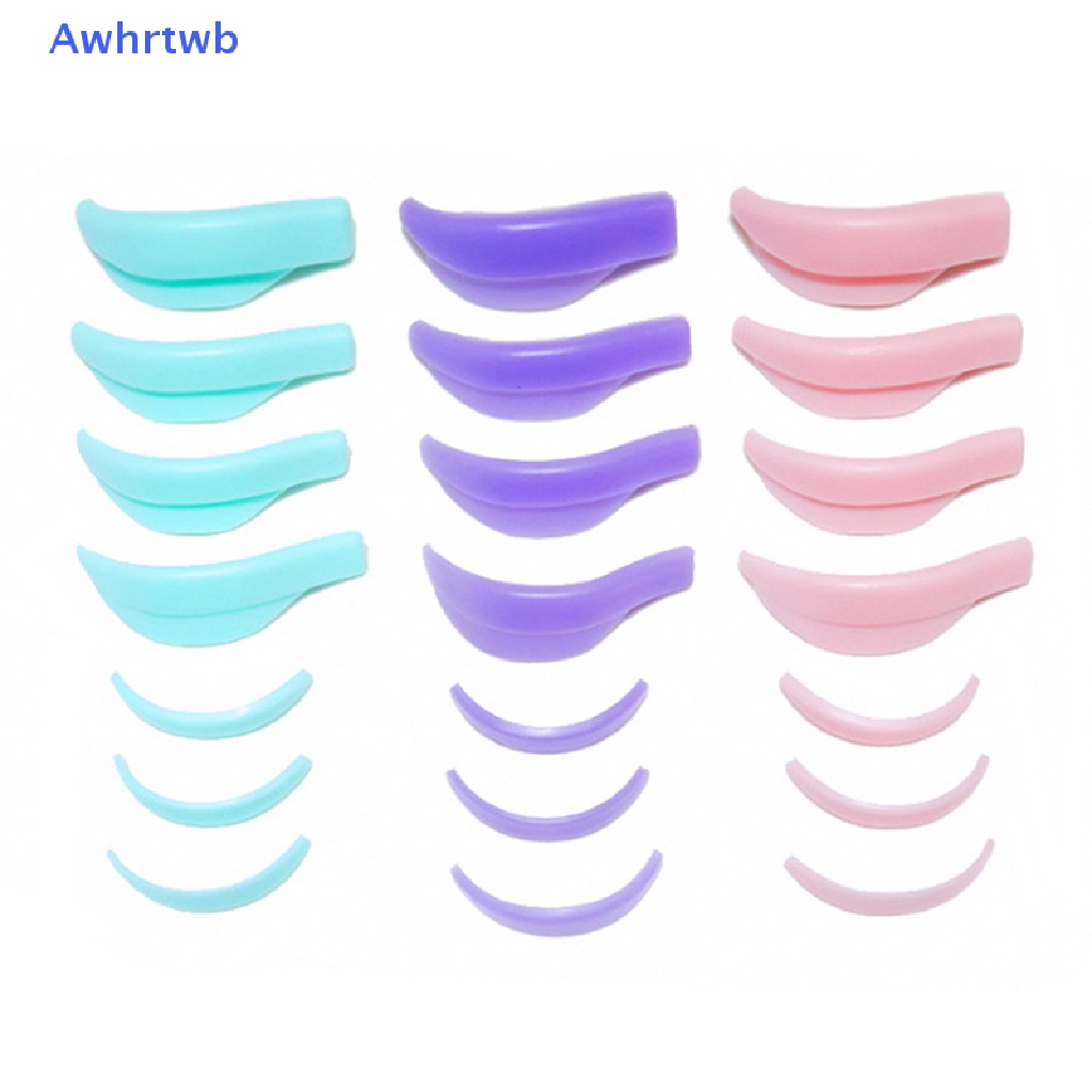 Set 4 / 5 / 7 Cặp Đệm Silicone Hỗ Trợ Nối Mi Tiện Lợi Mới
