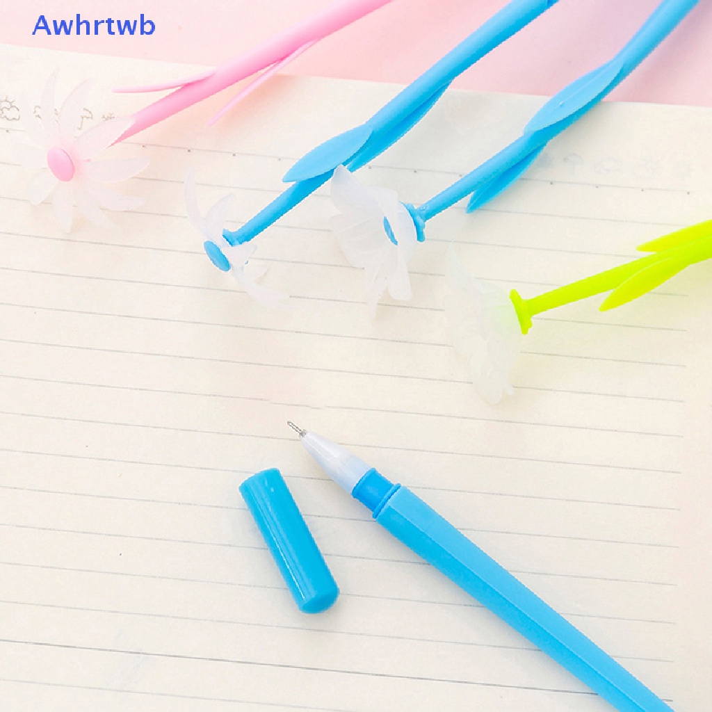 1 Bút Mực Gel Silicon Hình Bông Hoa Thay Đổi Màu Sắc Sáng Tạo Cho Học Sinh Mới