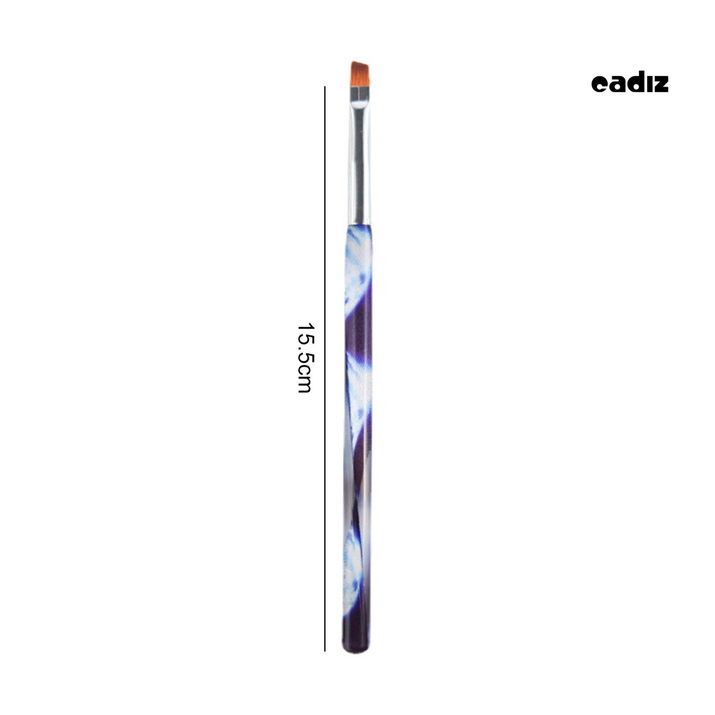 Bút Vẽ Móng Tay Gel UV Đầu Cọ Mềm Không Phai Màu DIY