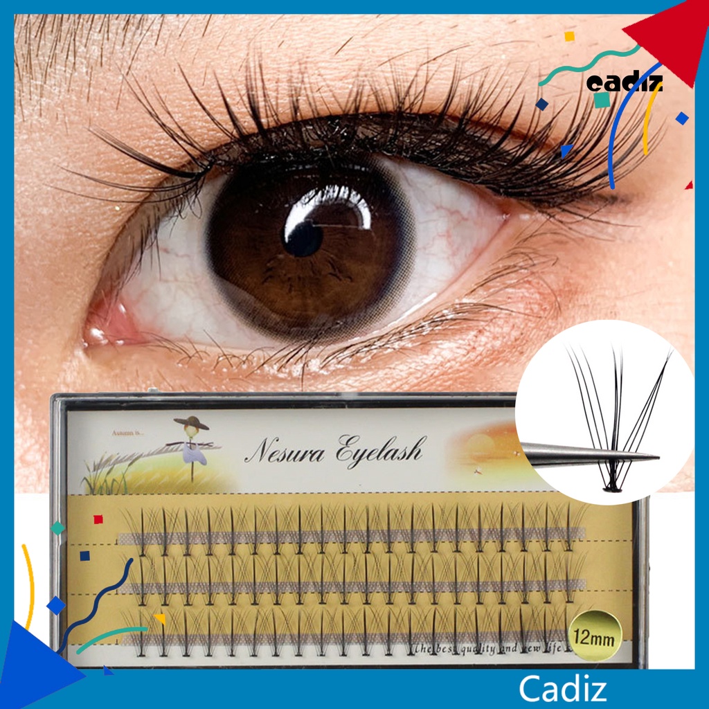 1 Hộp Lông Mi Giả Hiệu Ứng 3D Thoải Mái Cho Nữ