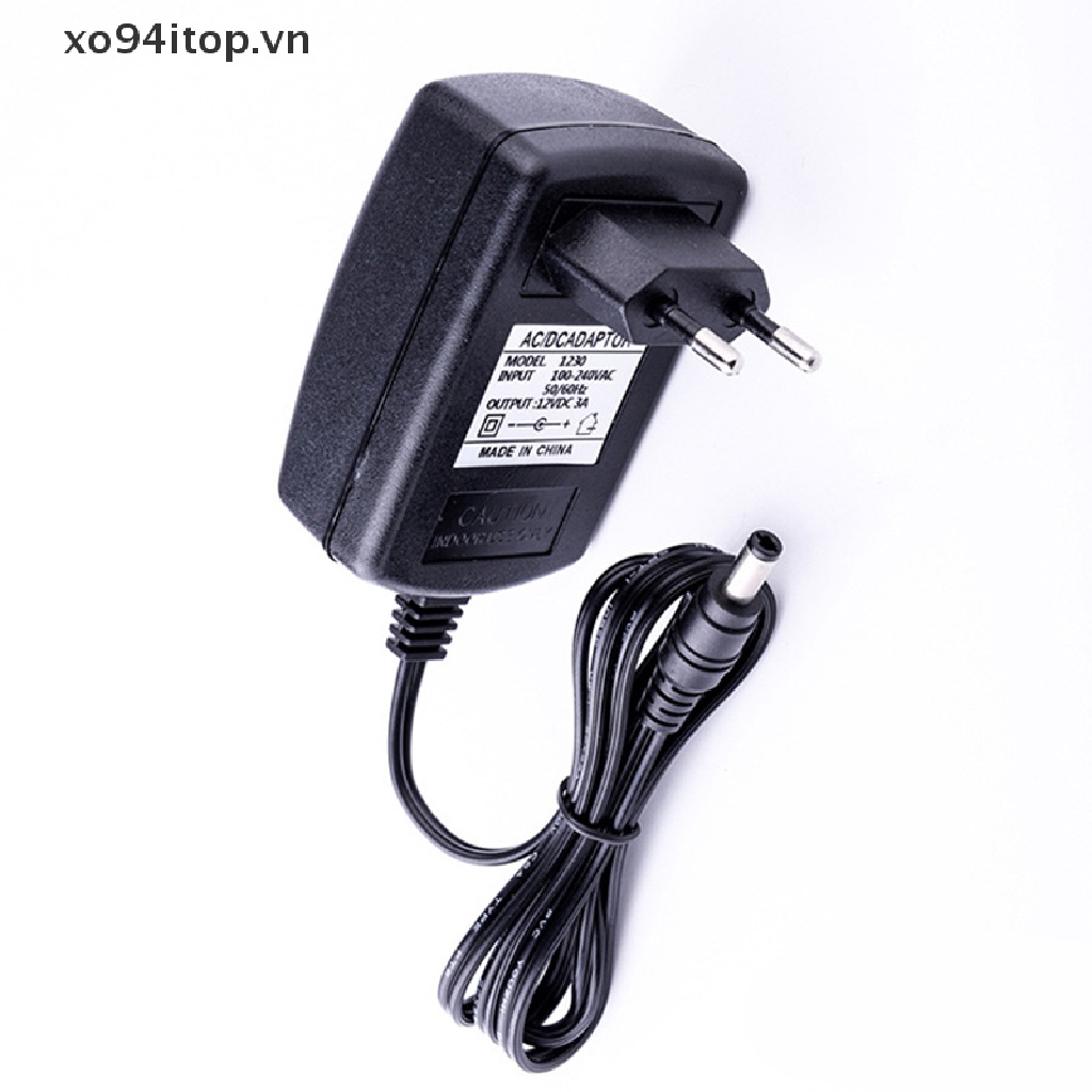 Bộ Chuyển Đổi Nguồn Điện 12V 2.5A AC 100V-240V Cho Đèn