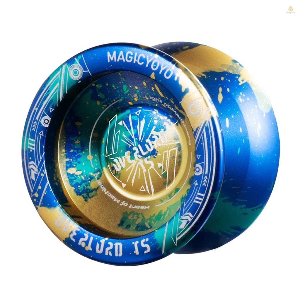 Đồ Chơi Yoyo T5 Overlord 8 Bằng Hợp Kim Nhôm Có Dây Cho Trẻ Em