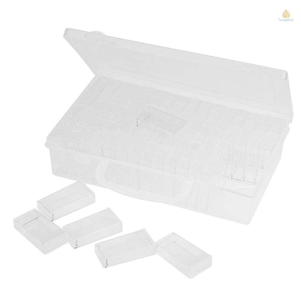 Hộp Đựng Tranh Đính Đá 14 Ngăn Tiện Lợi