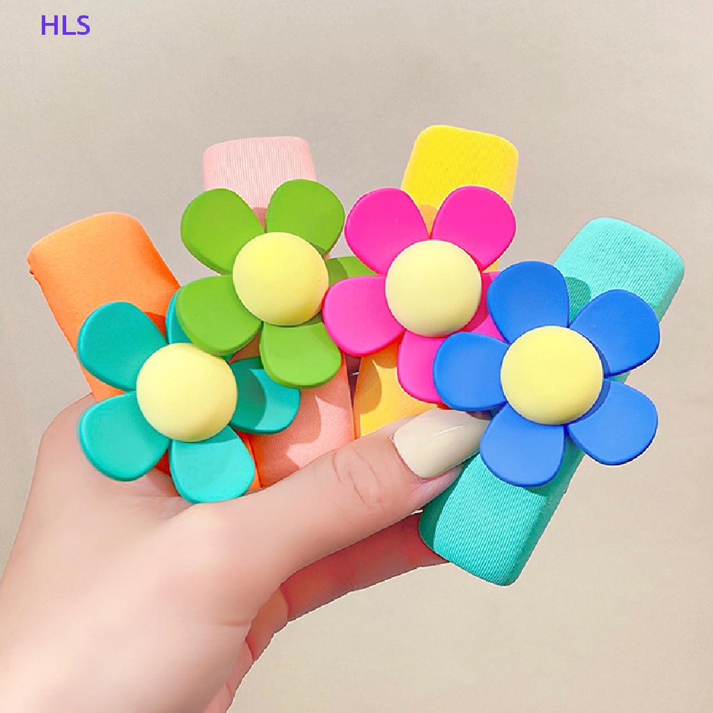 Kẹp Tóc Hình Hoa Nhiều Màu Sắc Ngọt Ngào Cho Nữ