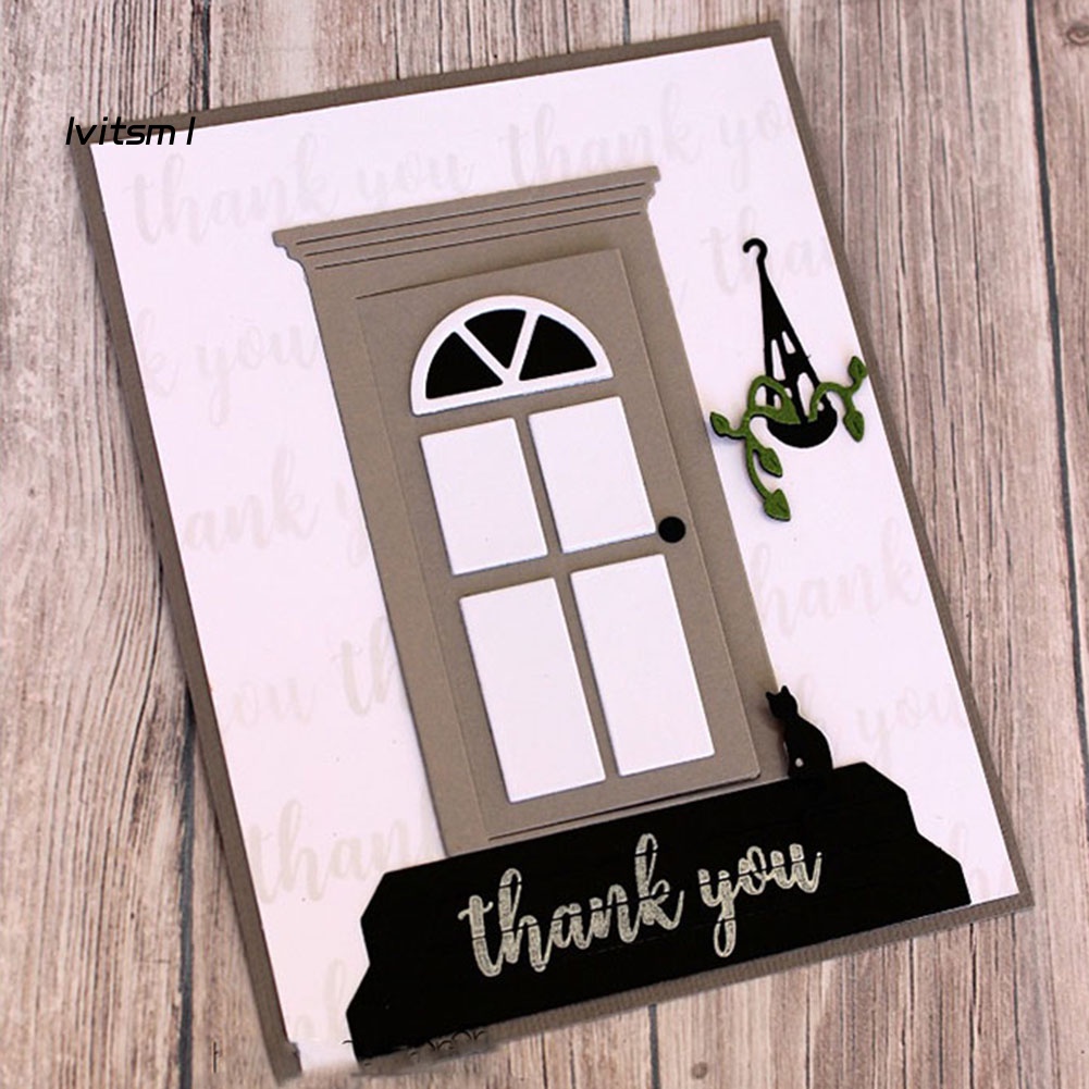 Khuôn Cắt Giấy Kim Loại Hình Cửa Ra Vào LVIT