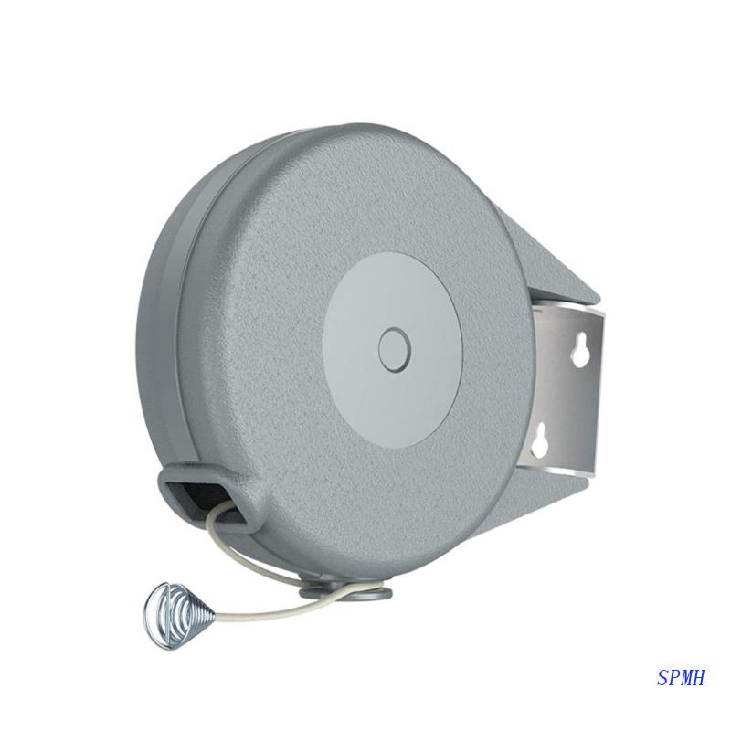 Cuộn Dây Phơi Quần Áo 12 / 15m Có Thể Thu Gọn Tiết Kiệm Không Gian Tiện Dụng